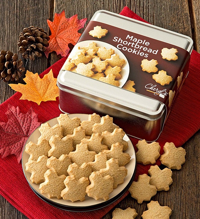 Maple Shortbread Gift Tin