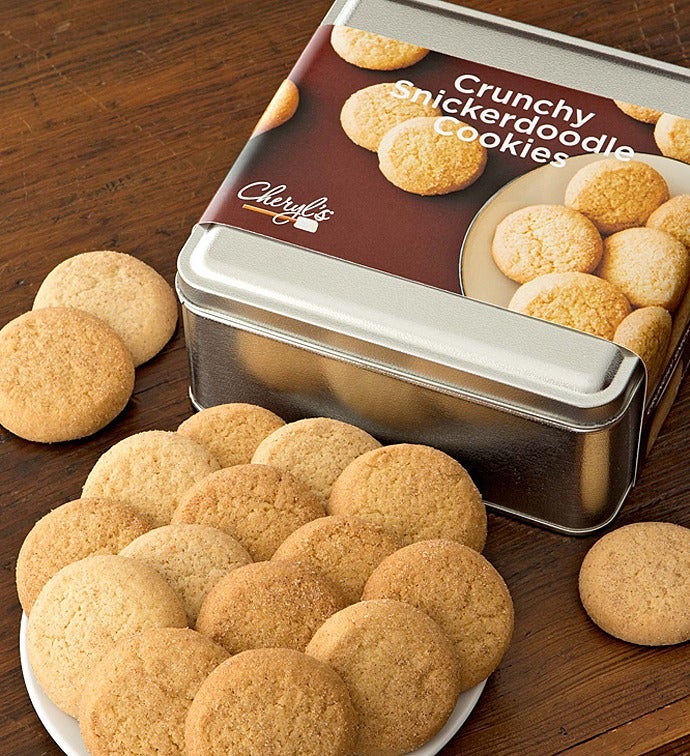 Cheryls Snickerdoodle Cookie Gift Tins