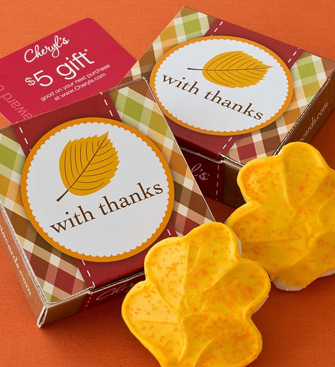 With Thanks Cookie & Gift Card