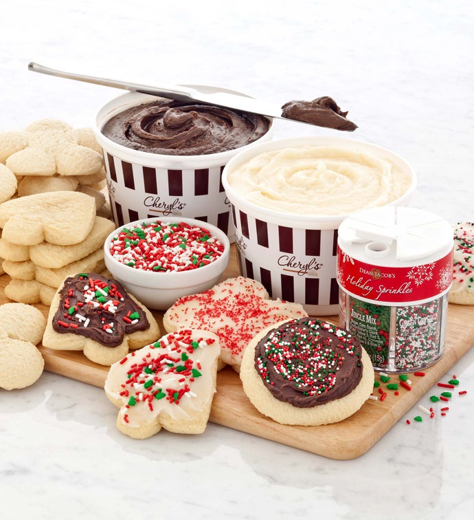 holiday cutout cookie decorating kit holiday cutout cookie decorating kit