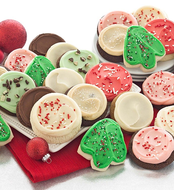 Buttercream Frosted Holiday Cookie Assortment