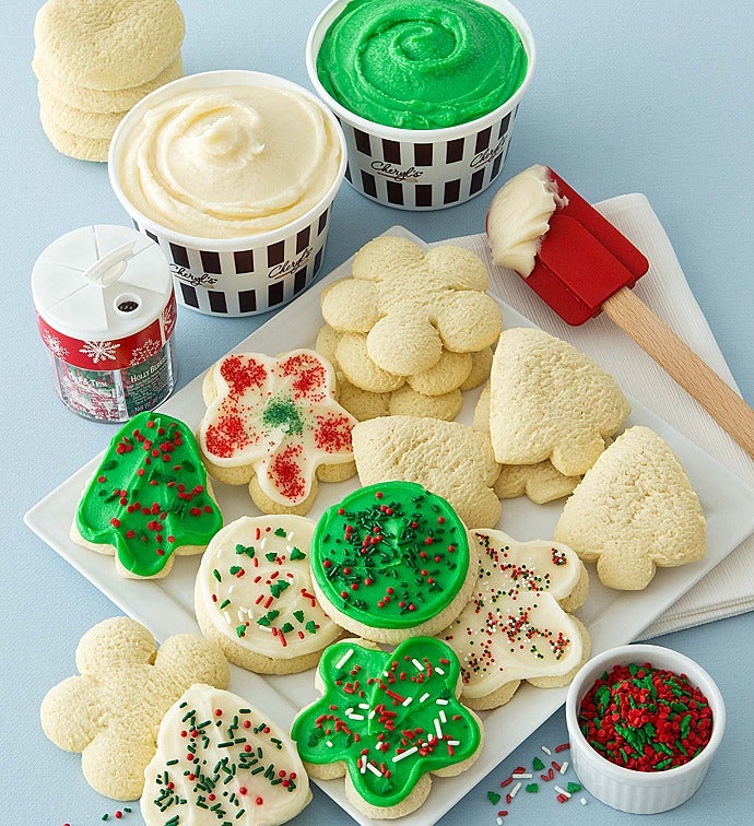 Holiday Cutout Cookie Decorating Kit