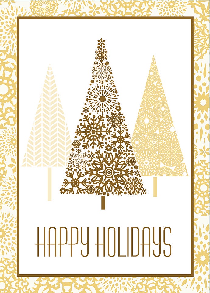 Holiday Dazzle Greeting Card