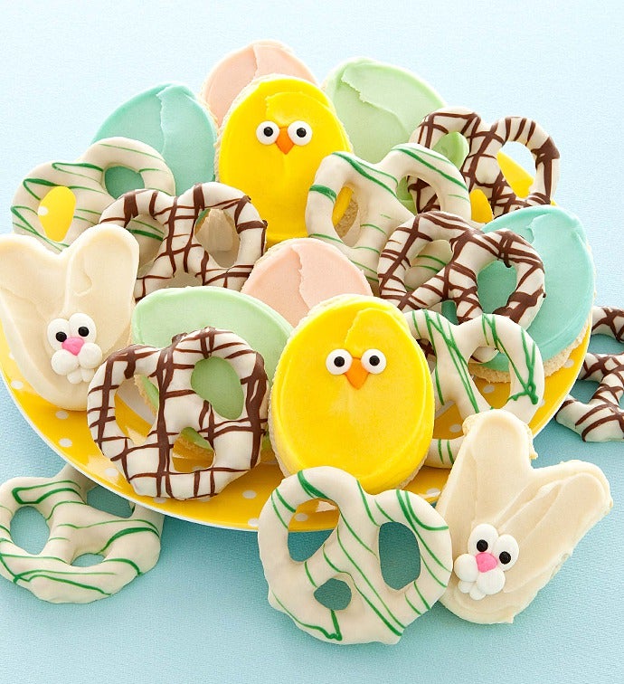 Easter Pretzels and Cookies