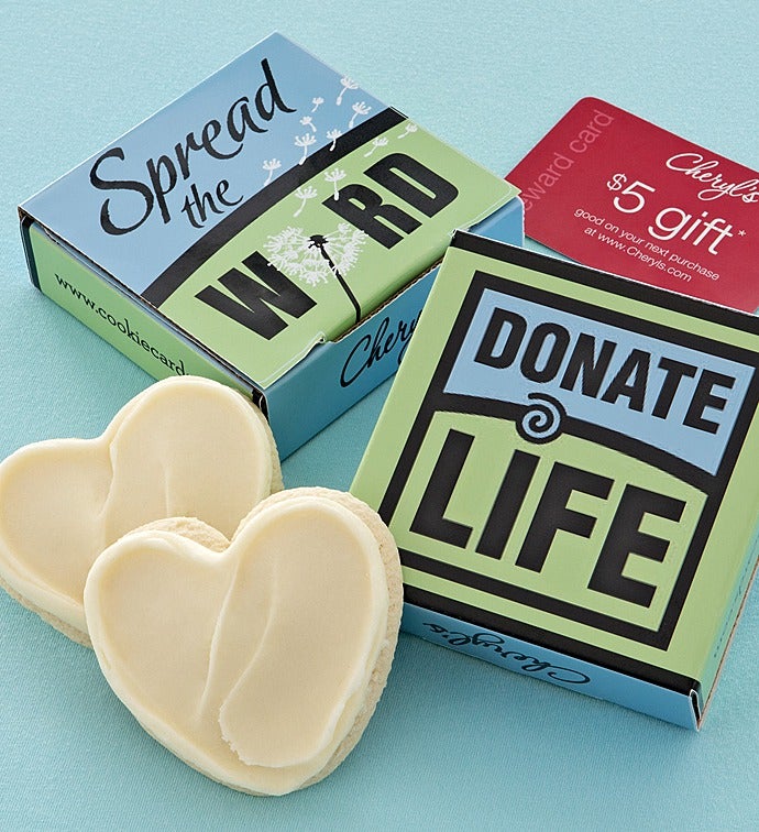Donate Life Cookie Card Case