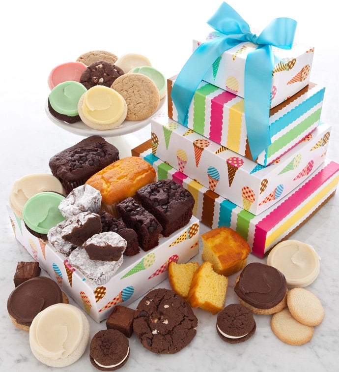 Ice Cream Bakery Gift Tower