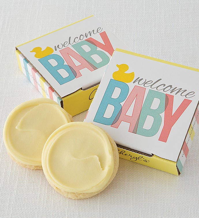 Welcome Baby Cookie Card