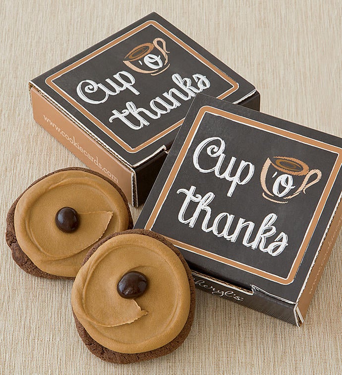 Cup O&#39; Thanks Cookie Card